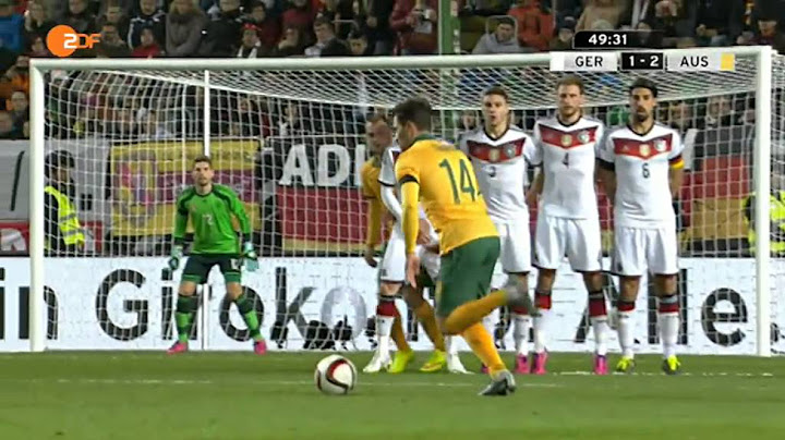 Deutschland - Australien  2:2 die Tore 25.03.15