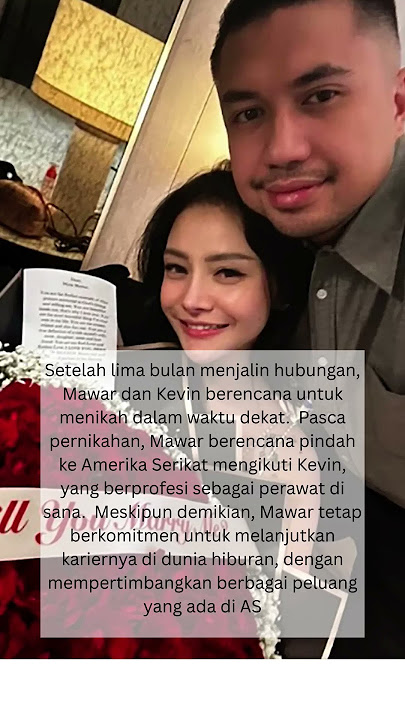 Mawar AFI Dilamar Romantis, Siap Menikah dan Pindah ke Amerika! #mawarafi #mawarmenikah