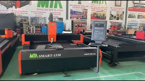 CẮT ĐỘ DÀY TỪ 1 MM ĐẾN 14MM TRÊN MÁY LASER FIBER MTA SMART 1530 NGUỒN 1500W