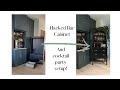 Hacked bar cabinet and cocktail party with @crewbarware !