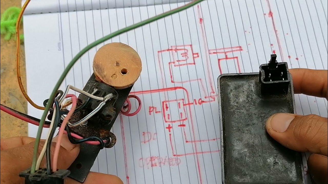 electric fishingmachine wiring diagram ng CDI electric fish shocker