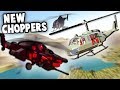 FUTURISTIC Chopper is INVINCIBLE! NEW Huey & Havoc Helicopters!  (Ravenfield New Vehicle Gameplay)