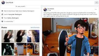 Cera Nicole on Facebook is a Scammer hiding behind fake profile with free ps5 ads