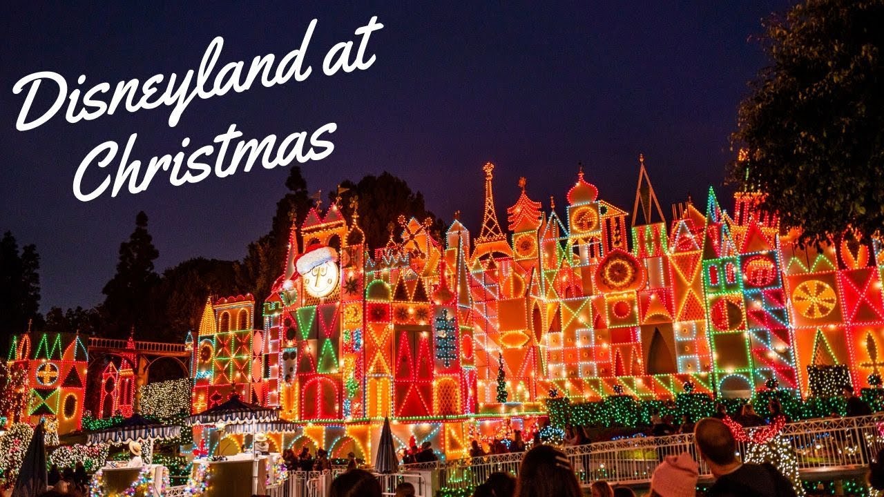 Christmas Los Angeles Disneyland 2022 Youtube Disneyland At Christmas 2019: Haunted Mansion, Small World, Star Wars &  More - Youtube