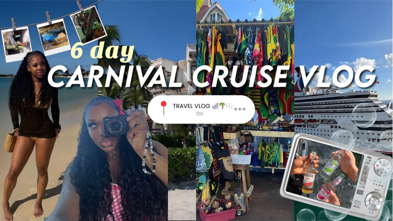 TRAVEL VLOG: 6 DAY CARNIVAL CRUISE | Cozumel Mexico, Cayman Islands & Jamaica