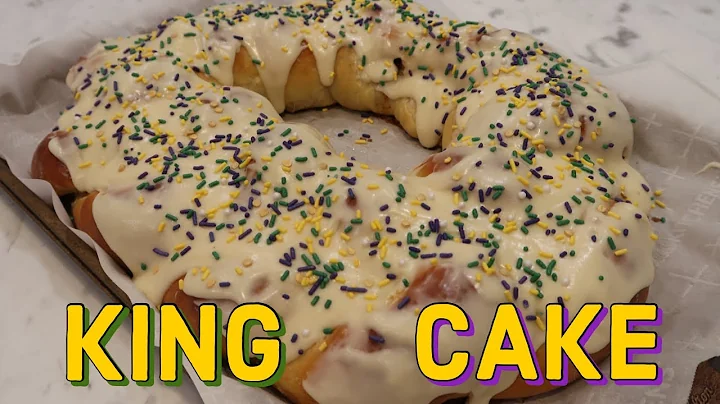 The BEST King Cake You Can Make At Home | New Orle...