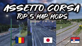 TOP & BEST 5 Maps Mods for Assetto Corsa *FREE & PAID* (July 2022) |   Download Links 📂