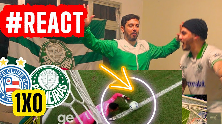 #REACT - BAHIA 1 X 0 PALMEIRAS  - PRIMEIRA DERROTA!