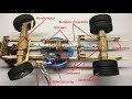 How to Make Front Axle and Rear Axle for RC Heavy Truck Off Road RC Homemade From Cardboard