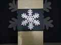 paper cutting #shorts #papercraft #papercutting #cuttingart #craft #diycrafts #snowflakes