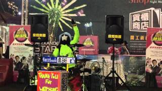 20150717 喬斑in經貿夜市 Somebody told me