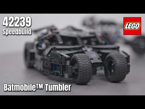 LEGO 42239 Speedbuild | LEGO Batmobile Tumbler | Timelapse LEGO Technic 2026 Batman Dark Knight