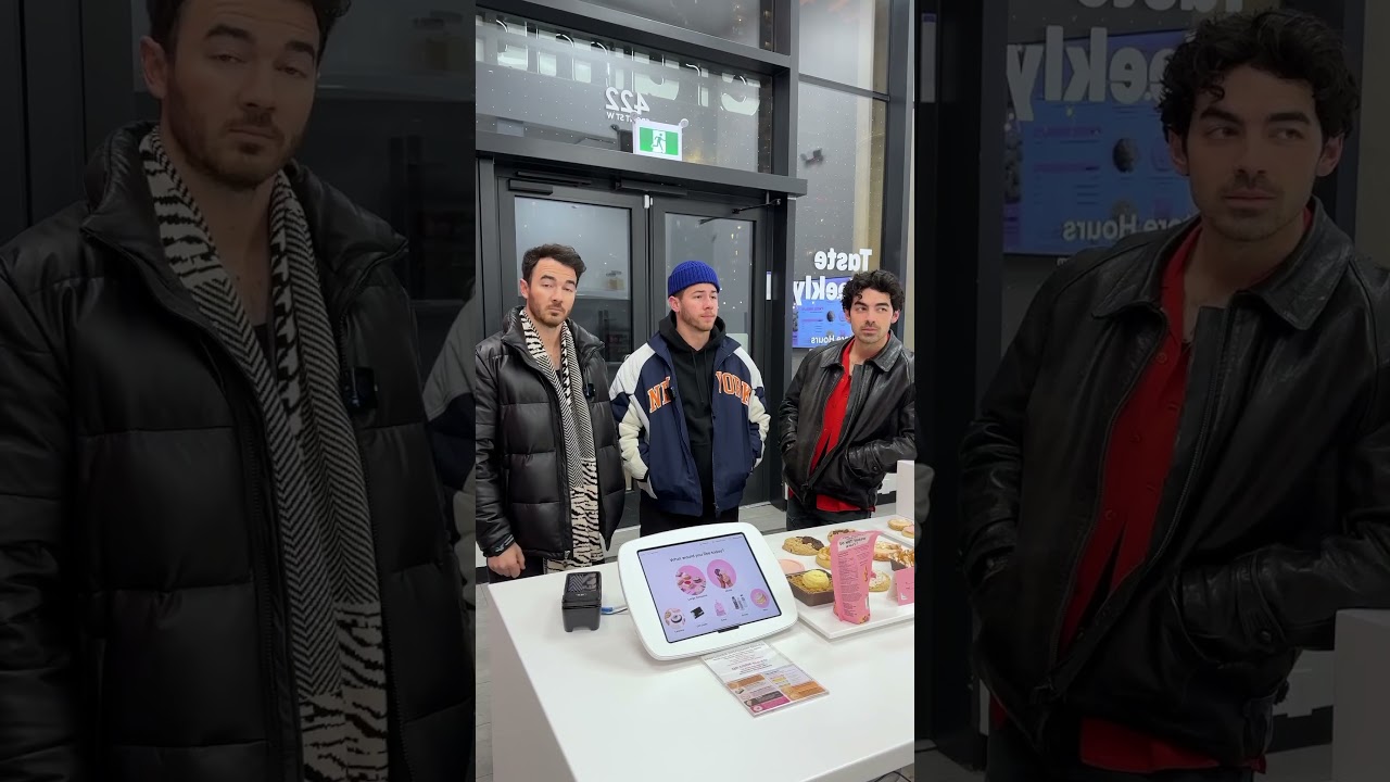 Rob's Backstage Caramel Popcorn Cookie ft. The Jonas Brothers is here!✨🍿 