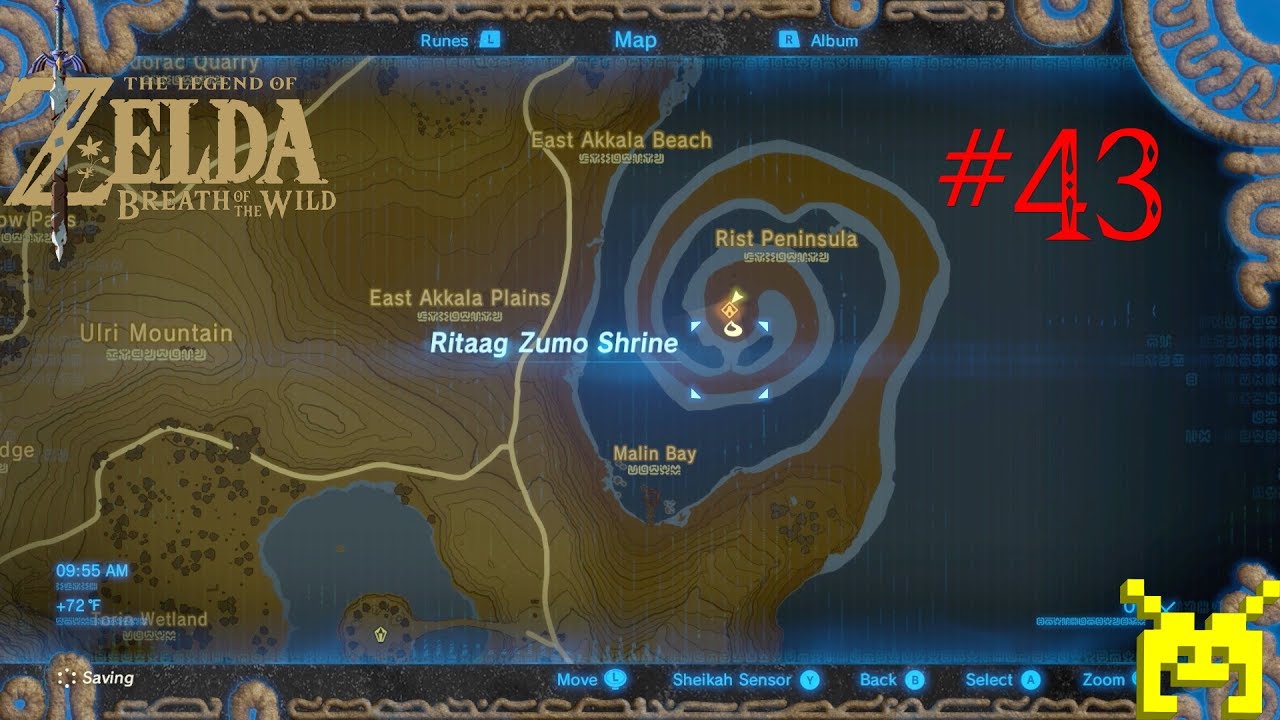 The Legend of Zelda Breath of the Wild Ritaag Zumo's Blessing Shrine