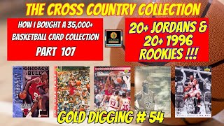 I DUG UP 40+ More Michael Jordan Cards for PSA  Gold Digging #54  XCountry Collection Part 107