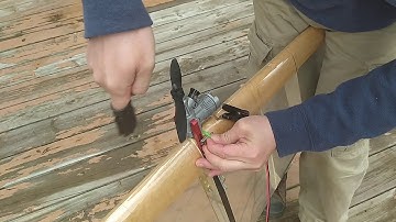 YMS Control Line engine conversion kit assembly