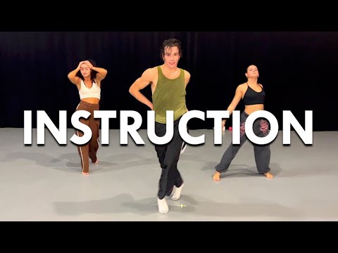 Instruction - Jax Jones x Demi Lovato | Brian Friedman Choreography | Peridance Intensive NYC