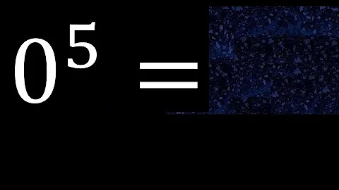 0 exponent 5 , number raised to the power, number above the number