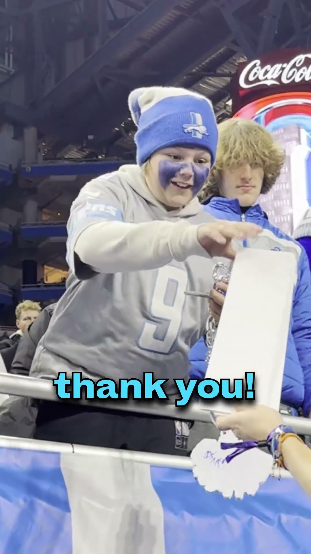 Giving Away 2 Tickets To A Lions Game | Fan Reaction #NFLPartner #NFLCreatorOfTheWeek