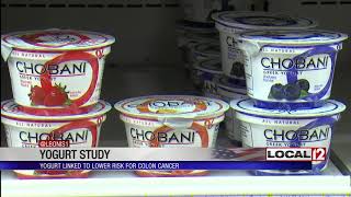 Study links yogurt to lower risk of colon cancer