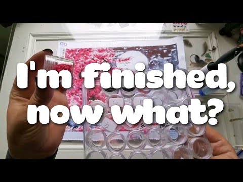 POST-REVIEW Diamond Dotz Cherry Blossom Mountain & Sealing a Partial DP