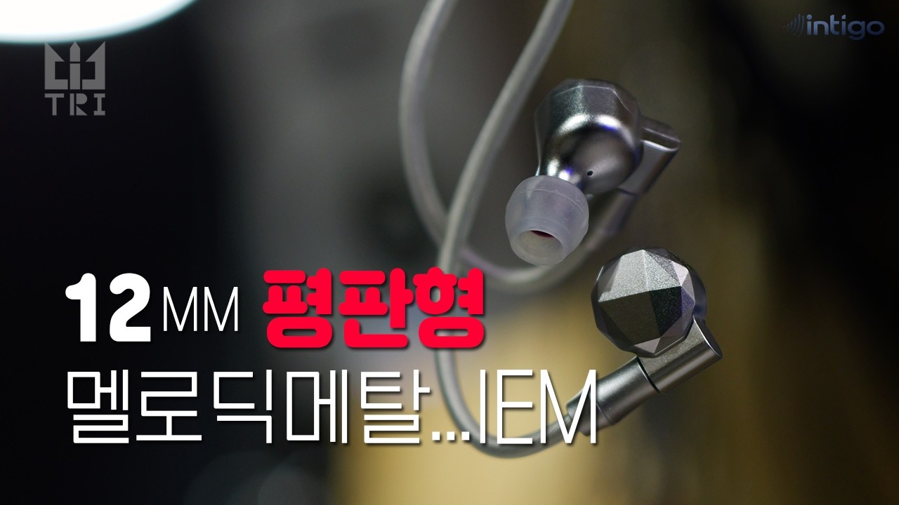 100달러 미만 최선의 선택 12밀리 평판형 이어폰(IEM) | TRI KongTong I2