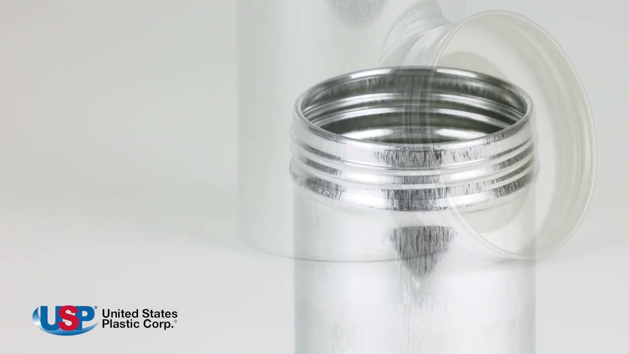 8.8 oz. Aluminum Screw Top Can with Cap | U.S. Plastic Corporation®