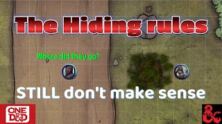 Hiding Rules need fixing: D&D 5e and One D&D