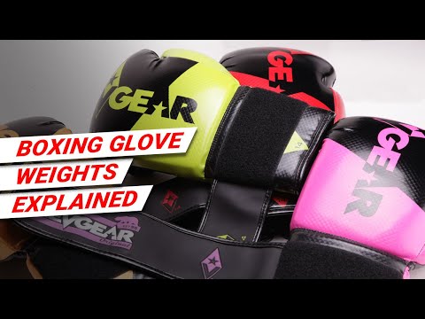 pro boxing glove weight