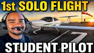 My First SOLO Flight as a STUDENT Pilot (My EXPERIENCE)✈️