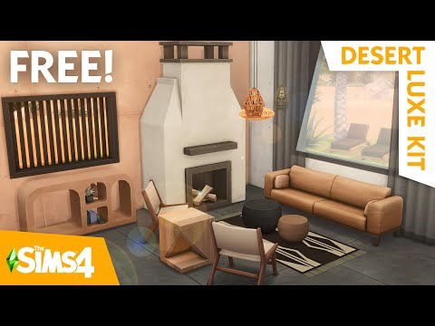 The Sims 4 Desert Luxe Kit is Now Available for FREE!