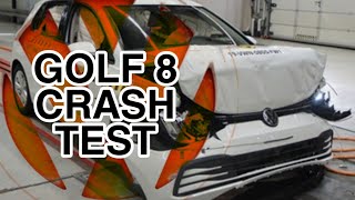 Golf 8 Crash Test 2020 - Golf 8 Çarpışma Testi 2020 - Volkswagen Golf 8 Crash Test 2020 New Golf 8