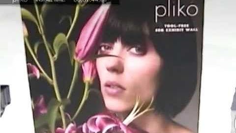 Backlit Pliko Lightbox Portable Display Set Up Video