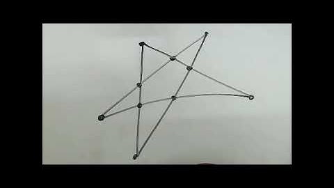 Solution for the star puzzle game