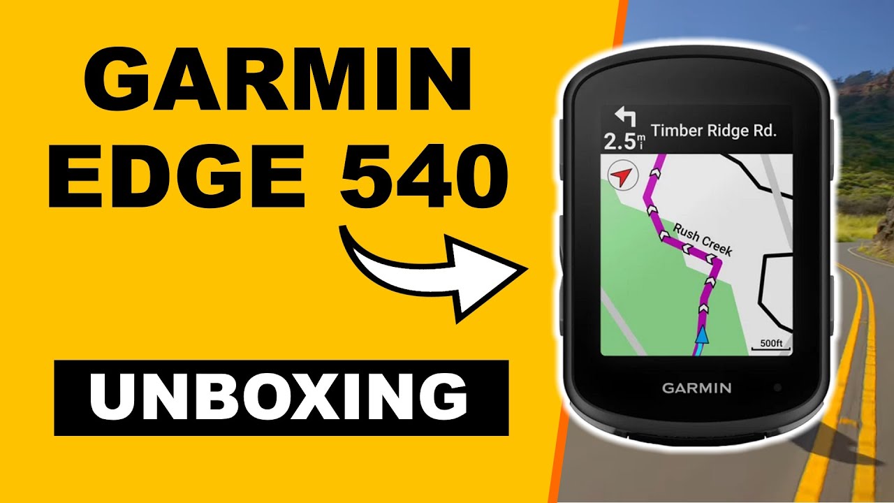 Garmin Edge 540 Standard Unboxing 