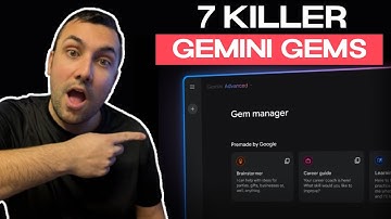 7 Killer Google Gemini Gems That Will Change Your Life