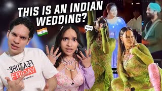 So Indian Weddings are nuts...Latinos react to Arijit Singh, Shreya Ghoshal & Rihanna Ambani Wedding