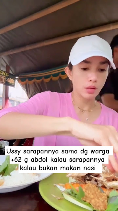 sama dg warga  62 g makan kalau bukan nasi #artist #ussyandhika ##andhikamahesa