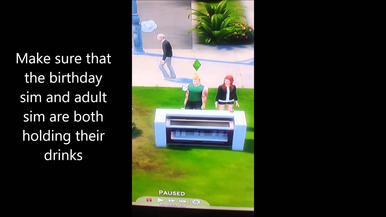 Have An Adult Make A Toast Sims 4