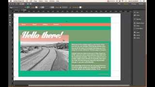 Preview an Adobe Muse website with Export HTML