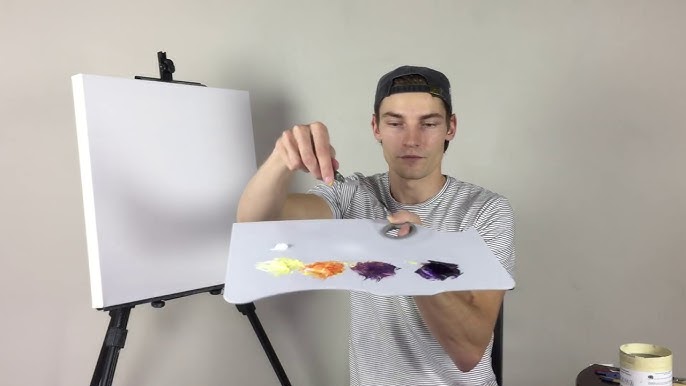 Acrylic Blending Technique and Special Announcement (ColorByFeliks