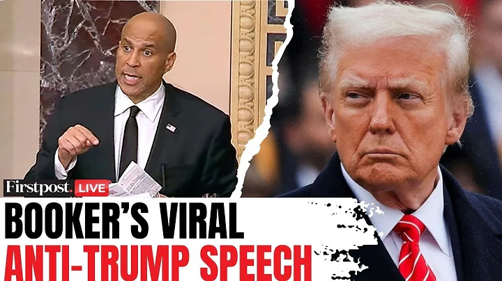 Cory Booker LIVE: Senator Cory Booker Slams Trump in Marathon Speech | Donald Trump | N18G