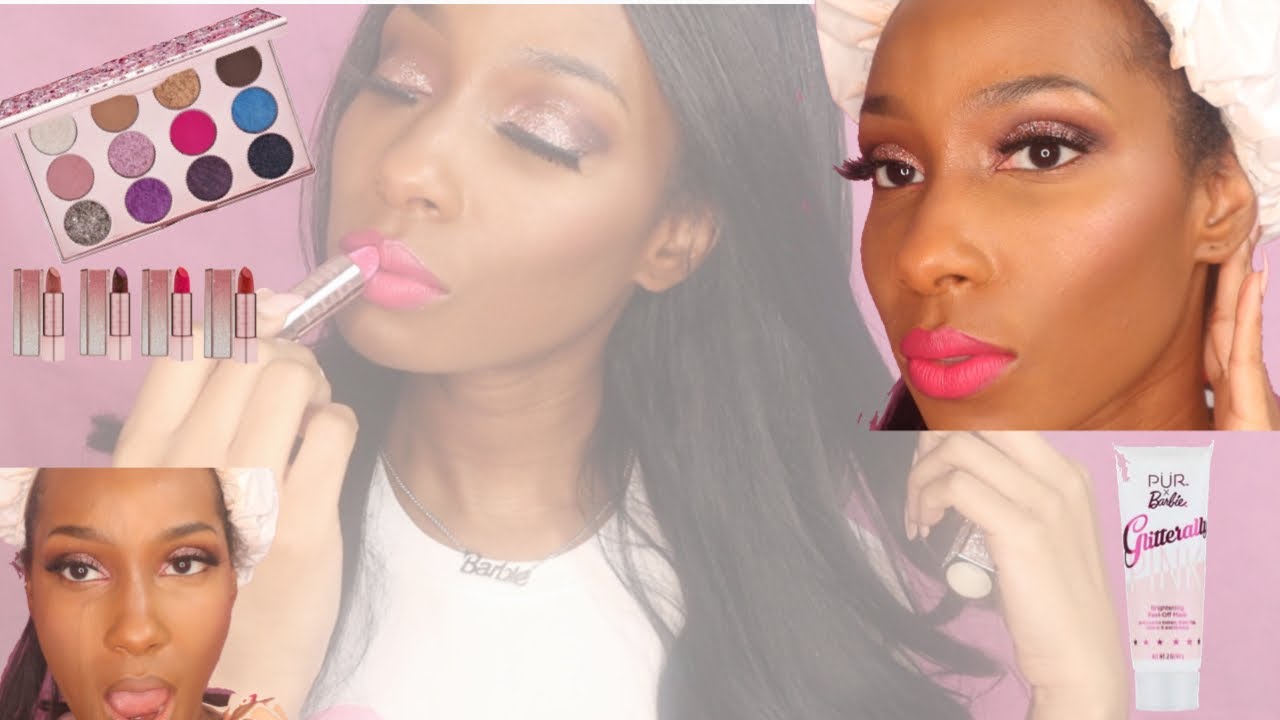 PUR x BARBIE MAKEUP COLLECTION! A MUST HAVE PALETTE & LIPPIE!!!