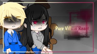 manhwa Pure Villain react
