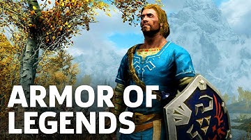 Zelda Meets Skyrim - Breath Of The Wild Amiibo Armor