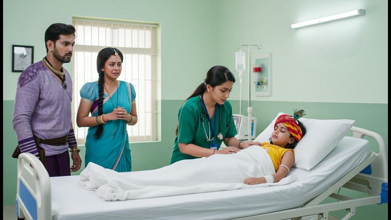 कान्हा को लगी खेलते हुए चोट|| Yashomati Maiyaa Ke Nandlala ||