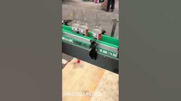 MPC-J Wet glue labeling machine for soy sauce bottle