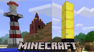 Finale! Tower of Pimps + A Lighthouse! 100 Days In Minecraft's Golden Age (Beta 1.7.3) - Part 5