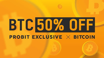 🔥[ProBit Exclusive] Get BTC at 50% Discount #probitglobal