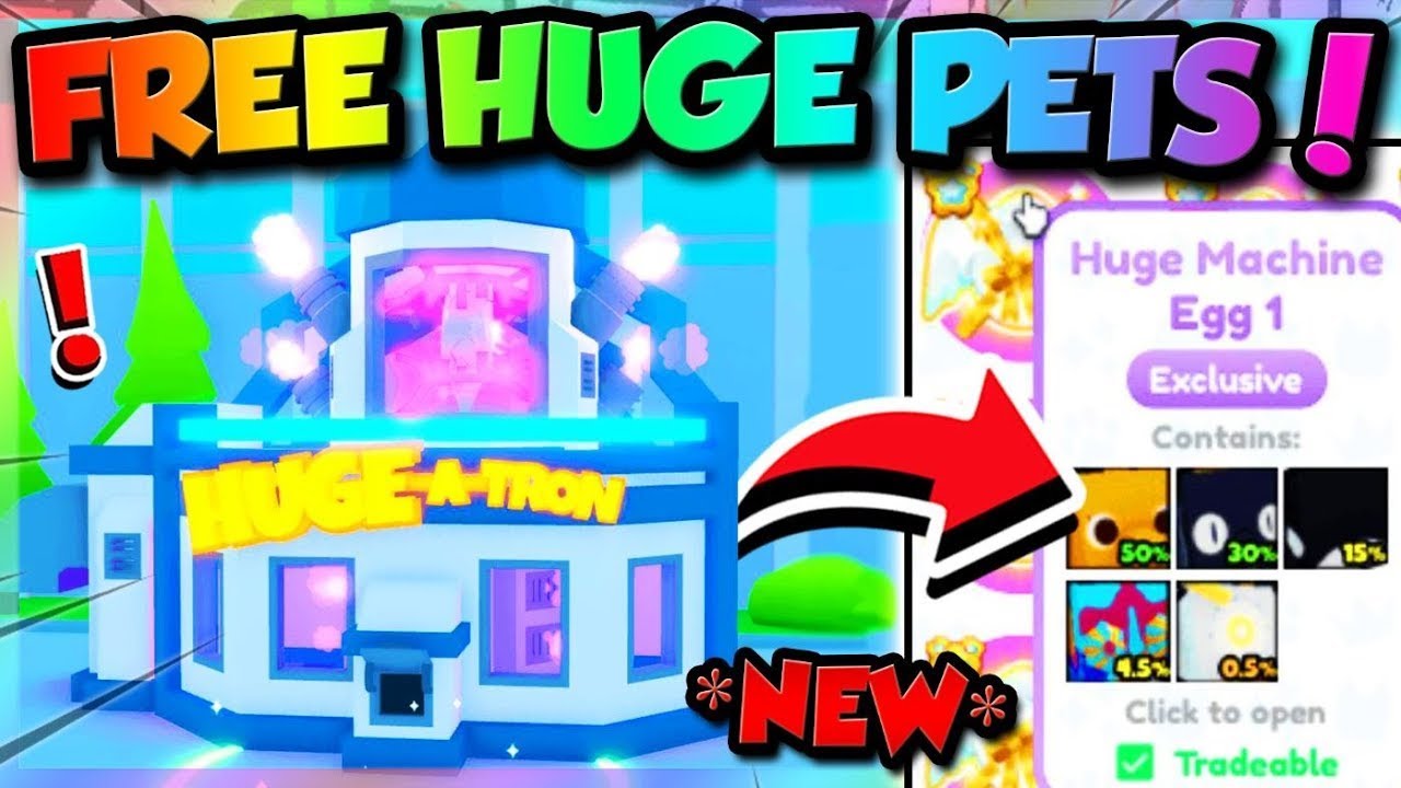 [HUGEATRON UPDATE] NEW PET SIM X SCRIPT AUTOFARM + AUTO EGG OPEN